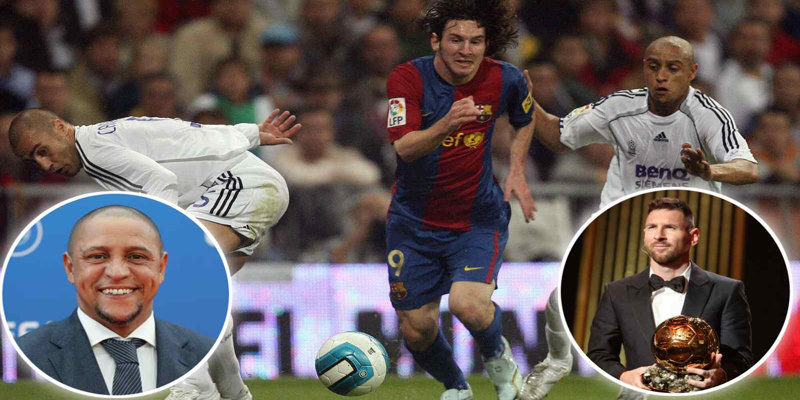 Roberto Carlos và cả Cannavaro đều không thể cùng ngăn cản Messi